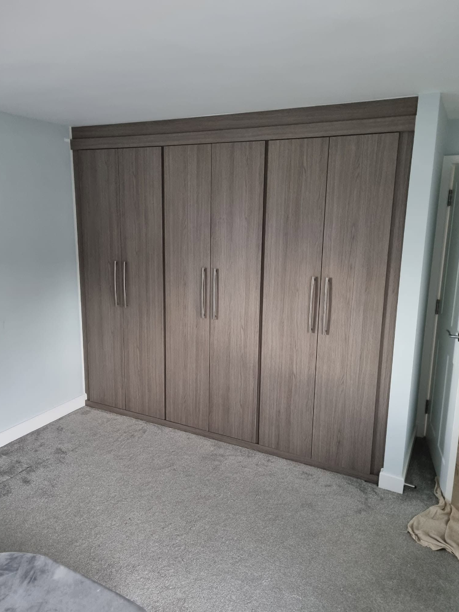 Bespoke triple fitted wardrobe, Edinburgh