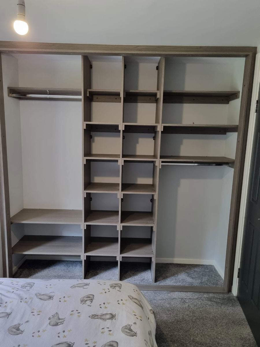 Full bespoke fitted wardrobe, Edinburgh